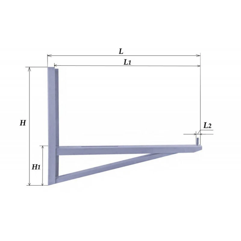 Кронштейны для кондиционера из нержавеющей стали K-1n
