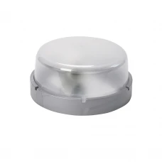 Светильник ERKA 1065-S 26 W круглый серый/прозрачный Е27 IP 65