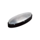 Світильник ERKA 1165 LED-Black 12 W 4200К овальний чорний/прозорий IP 65