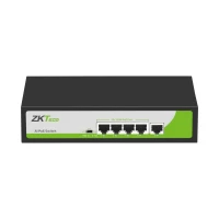 PoE-комутатор ZKTeco ZK-PoE41N-55W з 4 портами PoE