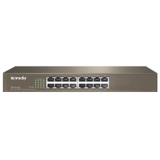 Комутатор TENDA TEF1016D 16xFE, Rackmount, Некерований
