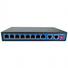 Неуправляемый гигабитный 10-портовый PoE-коммутатор Ewind EW-S1910CG-DP с 8 портами PoE
