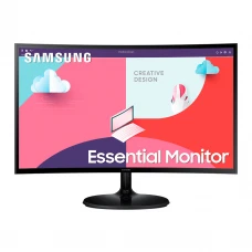 Mонитор 27" Samsung LS27C360 Curved VA Black (LS27C360EAIXCI)