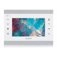 Видеодомофон Slinex SL-07N Cloud (silver+white) с Wi-Fi, детектором движения и записью видео