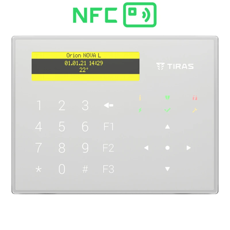 Клавиатура K-GLCD+ (white)