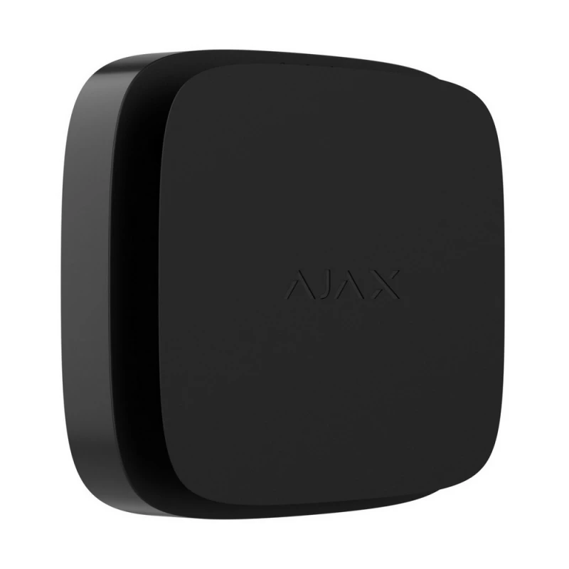 Беcпроводной пожарный датчик Ajax FireProtect 2 SB black с сенсором температуры со встроенными батареями