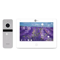 Комплект видеодомофона Neolight NeoKIT HD Pro WF Silver: видеодомофон 7