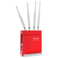 Точка доступа с сетевым адаптером NETIS WRL ROUTER 1200MBPS 1000M/4P DUAL BAND WF2681