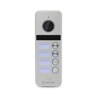 Відеопанель BCOM BT-404HD Silver на 4 абоненти