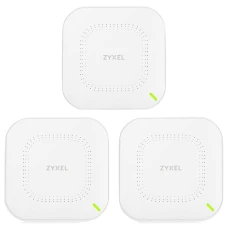 Точка доступу ZYXEL NWA110AX 3-pack AX1800, 1xGE, WiFi 6, Nebula, PoE, MU-MIMO, 3 точки без інжекторів (NWA110AX-EU0103F)