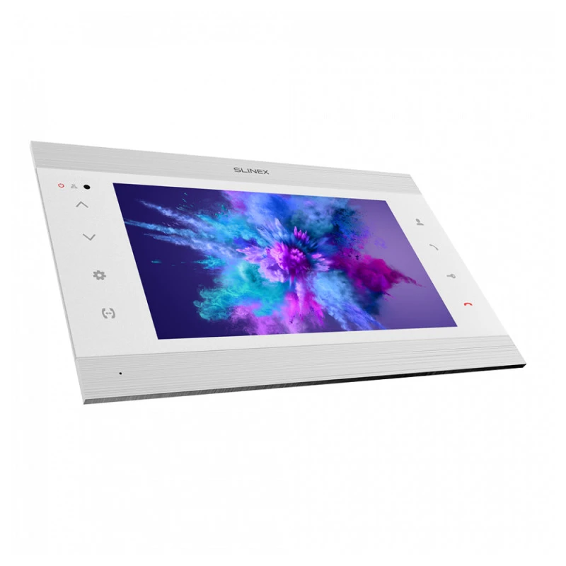 Відеодомофон Slinex SL-10N Cloud (silver + white) з Wi-Fi, детектором руху і записом відео
