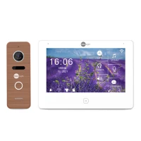Комплект видеодомофона Neolight NeoKIT HD Pro Bronze: видеодомофон 7