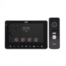 Комплект відеодомофона ATIS AD-780FHD-B Kit box: відеодомофон 7" з детектором руху і відеопанель 2 Мп