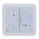 Кнопка Ajax SoloButton (1-gang/2-way) white для одноклавішного або прохідного вимикача