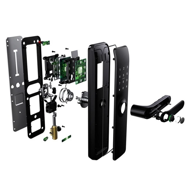 Умный дверной биометрический замок SEVEN LOCK SL-7767BFW (без врезной части)