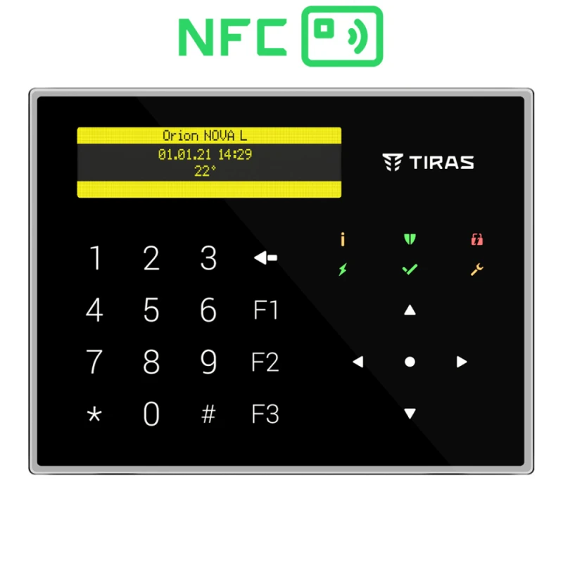 Клавиатура K-GLCD+ (black)