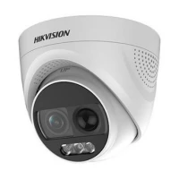 HD-TVI видеокамера 2 Мп Hikvision DS-2CE72DFT-PIRXOF (3.6 мм) ColorVu с PIR датчиком и сиреной для системы видеонаблюдения