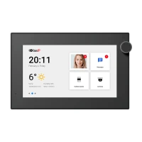 IP-відеодомофон 7" Bas-IP AZ-07LL black з можливістю горизонтального та вертикального монтажу