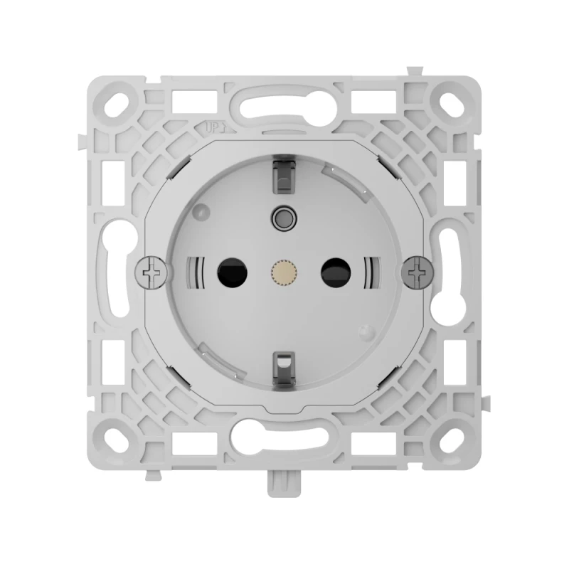 Комплект беспроводной сигнализации Ajax StarterKit Cam (8EU) UA black + Выключатель Ajax LightSwitch 1-gang Black одноклавишный + Реле Ajax OutletCore