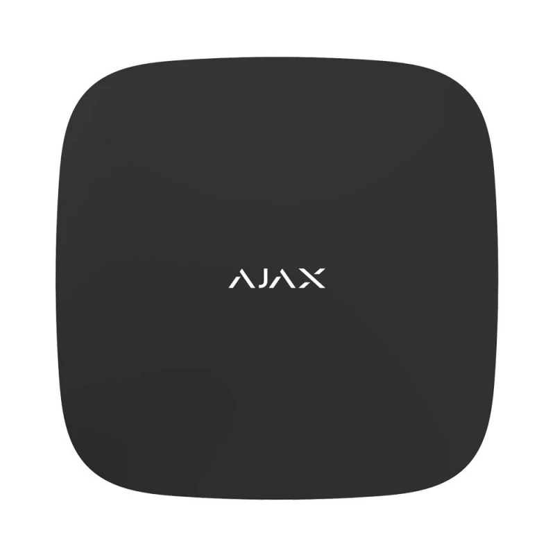 Комплект беспроводной сигнализации Ajax StarterKit Cam (8EU) UA black + Выключатель Ajax LightSwitch 1-gang Black одноклавишный + Реле Ajax OutletCore