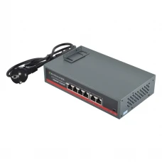PoE-коммутатор FoxGate S5804P-E2 CCTV 4-портовый неуправляемый
