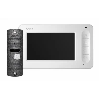 Комплект видеодомофона Arny AVD-4005 (белый/серый)