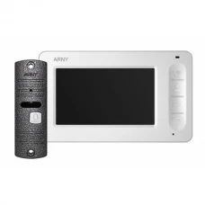 Комплект видеодомофона Arny AVD-4005 (белый/серый)