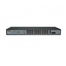 Некерований PoE-комутатор Provision-ISR PoES-24370C+2Combo з 24 портами PoE