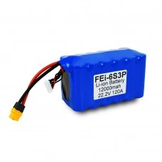 Акумулятор FEi-6S3P 12000 мА·год для FPV-дрона
