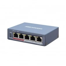 Управляемый 5-портовый PoE коммутатор Hikvision DS-3E1105P-EI с 4 портами PoE