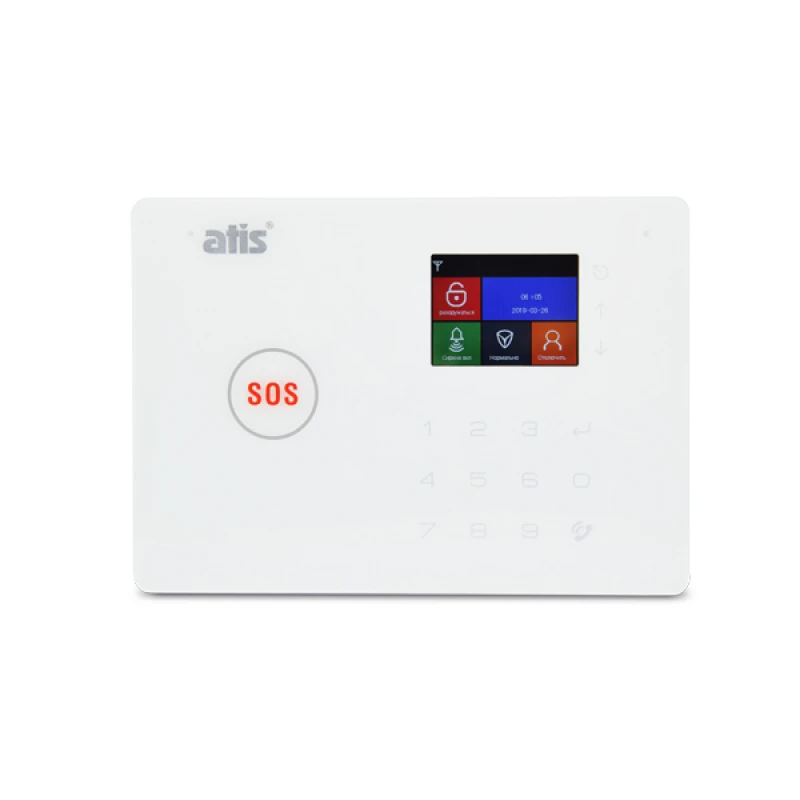 Комплект бездротової GSM сигналізації ATIS Kit GSM + WiFi 130 з вбудованою клавіатурою