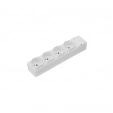Колодка Ne-Ad (3019-К) 4 гнізда без заземлюючого контакту