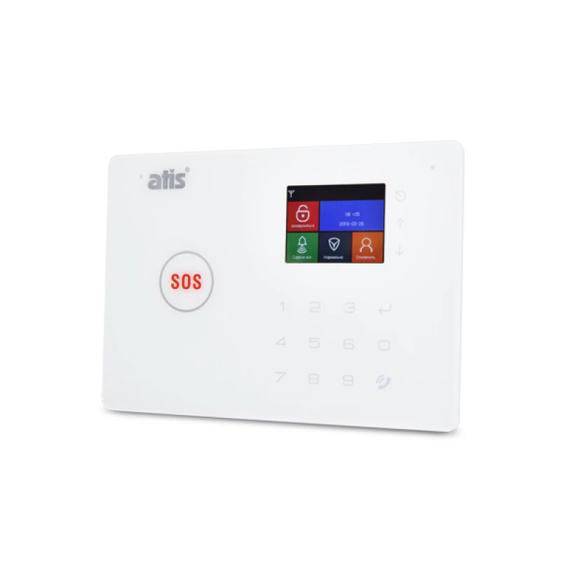 Комплект бездротової GSM сигналізації ATIS Kit GSM + WiFi 130 з вбудованою клавіатурою