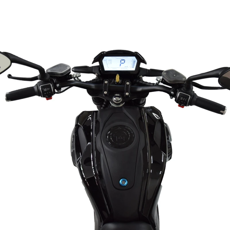 Электроскутер V9 Wuxi Electric 3000W 72V 52Ah black