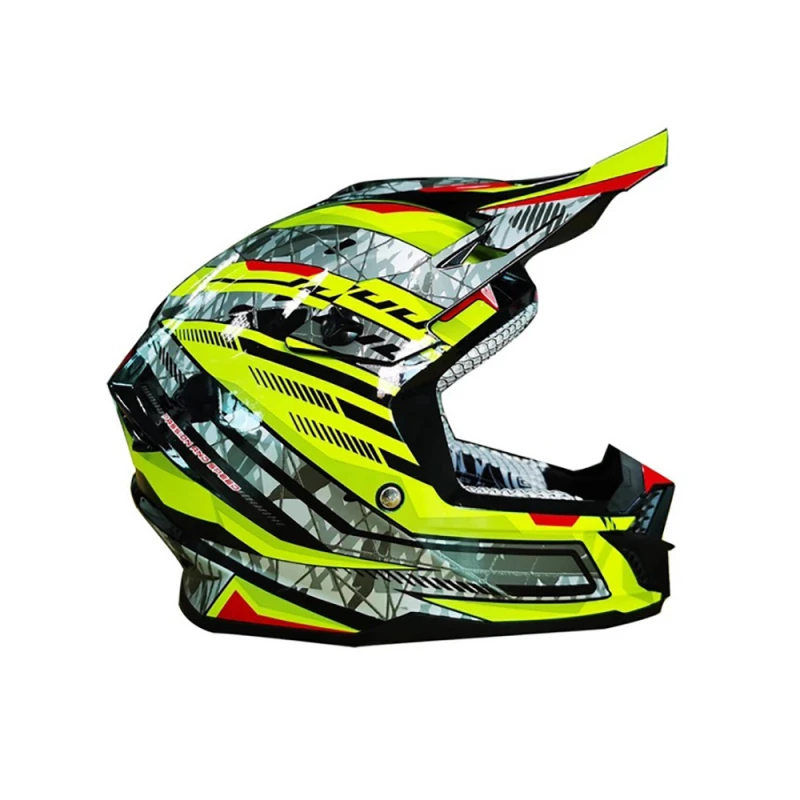 Мотошлем Forte 4012 жёлтый (размер L)