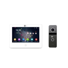 Комплект видеодомофона NeoLight NeoKIT IP Pro WF 7 : IP видеодомофон 7" с Wi-Fi и 2 Мп видеопанель