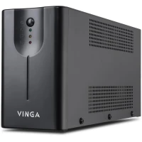 Источник бесперебойного питания Vinga VPE-800MU 800ВА / 480 Вт с LED-индикацией с USB в металлическом корпусе 