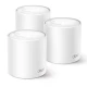 Домашняя Mesh Wi-Fi система TP-LINK DECO X50 3PK AX3000 3xGE LANWAN MU-MIMO OFDMA (DECO-X50-3-PACK)