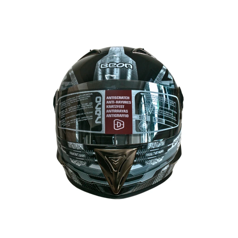 Мотошлем интеграл Beon B-500 DECAL, размер L