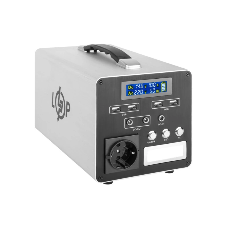 Многофункциональная портативная зарядная станция Logicpower LP CHARGER MPPT 300 (300W, 280Wh)