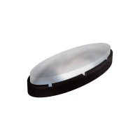 Светильник ERKA 1165D.i LED-Вlack с датчиком движения 12 W 4200К овальный черный/прозрачный IP 65