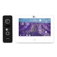 Комплект видеодомофона Neolight NeoKIT HD Pro WF Black: видеодомофон 7