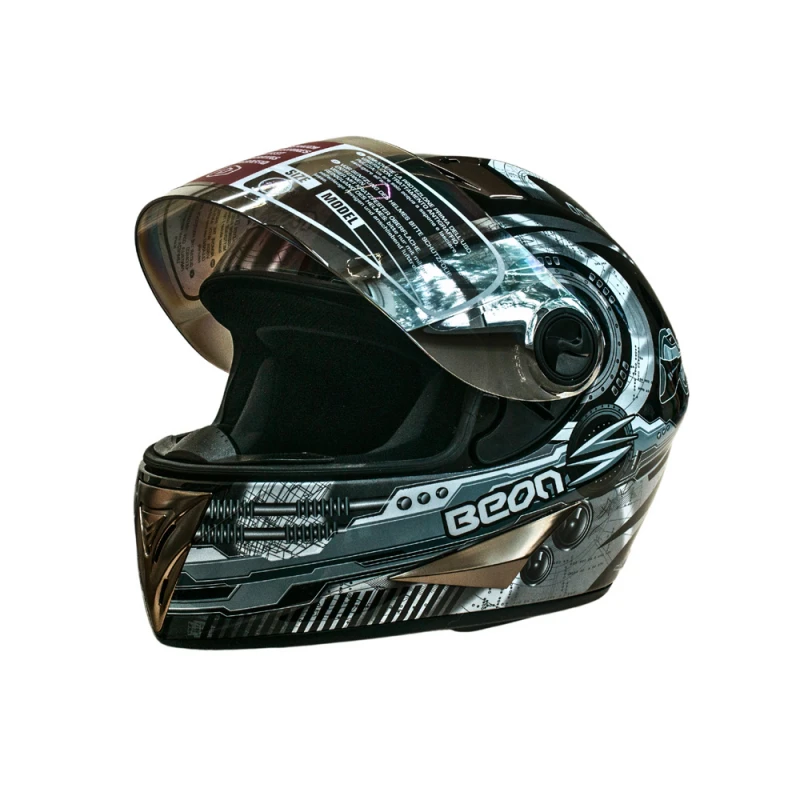 Мотошлем интеграл Beon B-500 DECAL, размер L