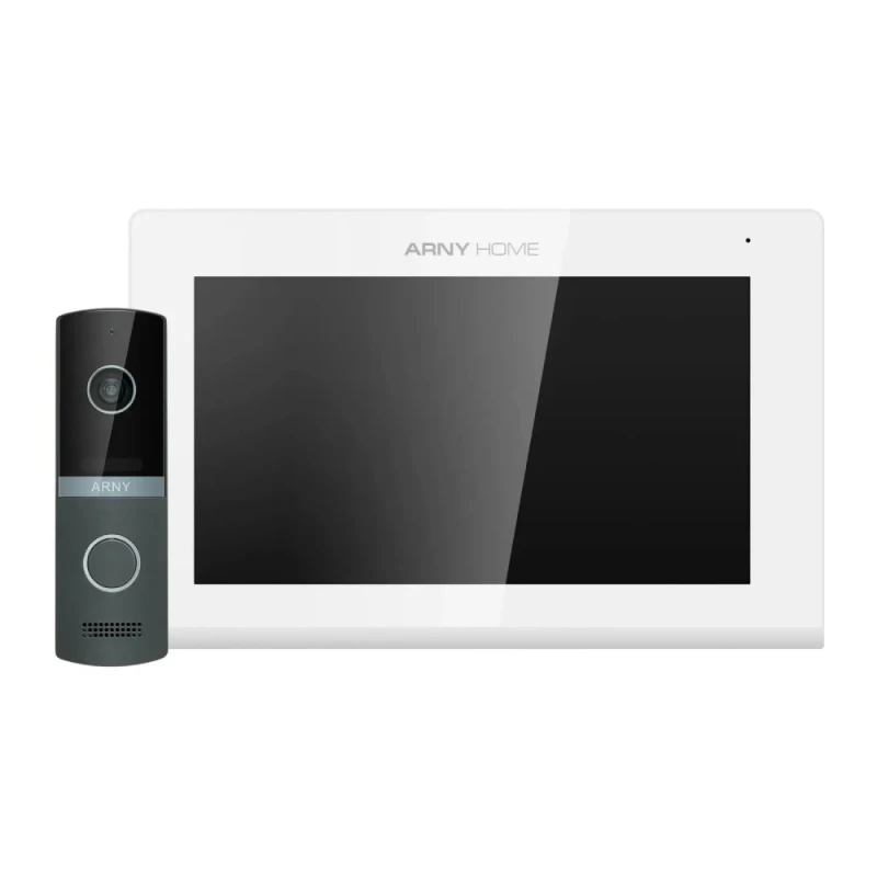 Комплект видеодомофона ARNY AVD-7423A White + AVP-NG230 2Мп Graphite