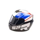 Мотошлем интеграл Forte 902 бело-синий (размер M)