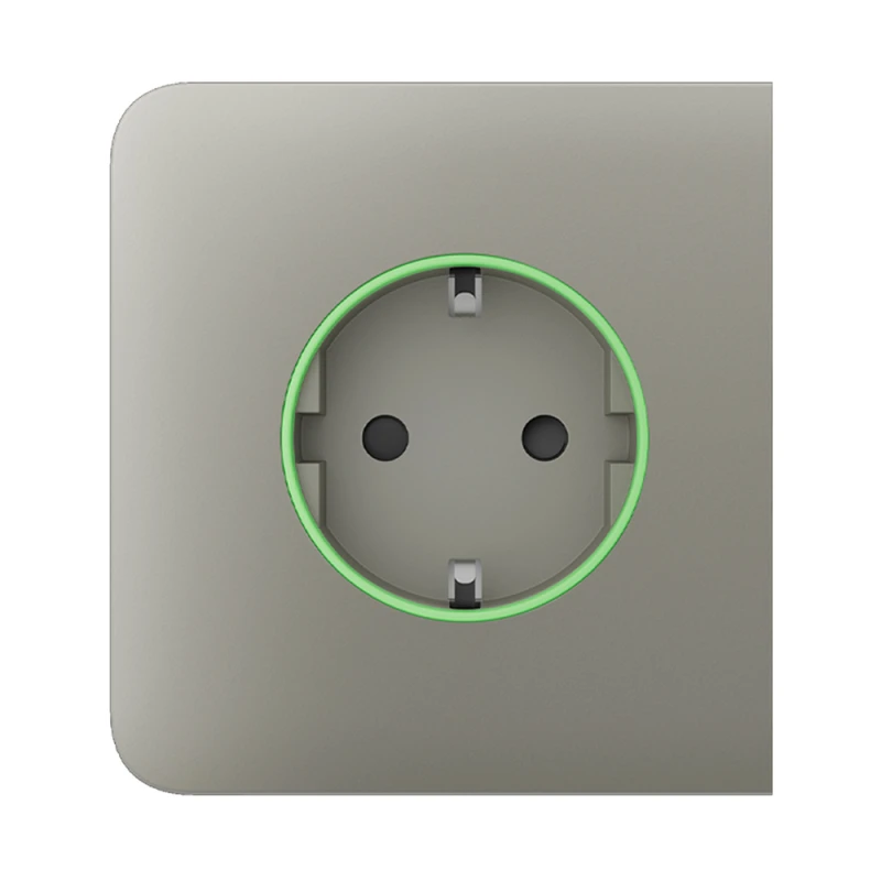 Боковая панель Ajax SideCover (type F) olive для встраиваемой розетки