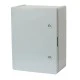 Щит ERKA 023 300 x 400 x 180 мм с монтажной панелью и опаловыми дверцами
