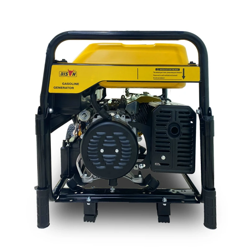 Генератор с карбюратором газ/бензин BISON BS6500E максимальная мощность 5.5 кВт