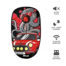 Мышь Trust SKETCH SILENT WL RED