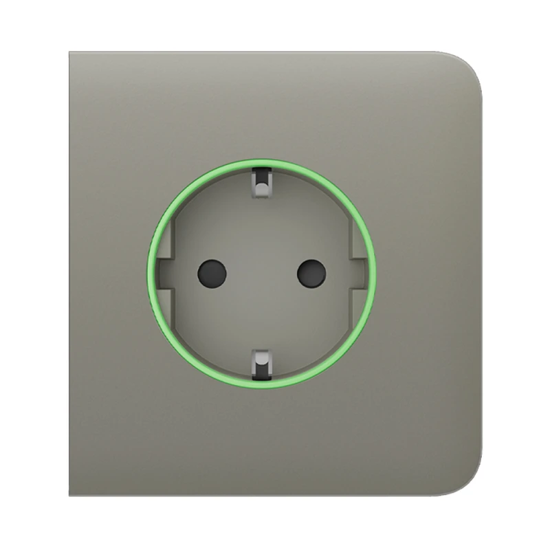 Боковая панель Ajax SideCover (type F) olive для встраиваемой розетки